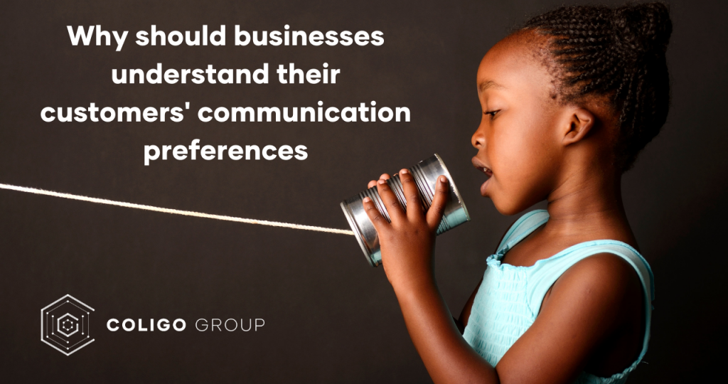 Coligo Group - customer communication preferences